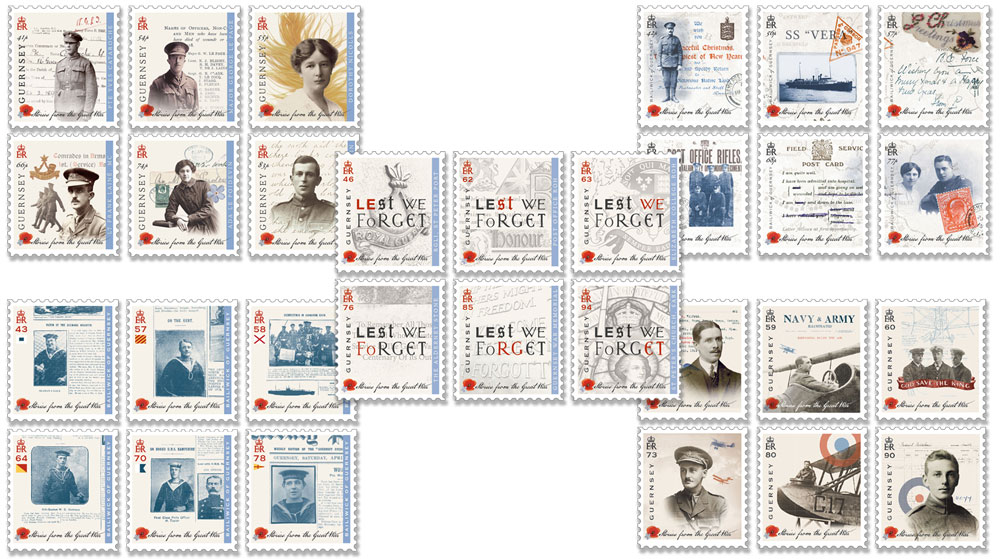 Five year Series (Stamps) -Stories from the Great War